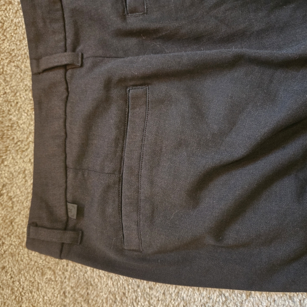 Lululemon Commission Pant Slim Wool Heathered Black Size 30 Mens - Picture 10 of 15